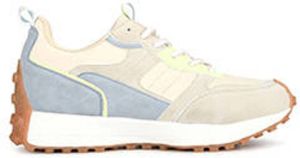 POSH by Poelman RUBY Dames Sneakers Blauw met combinatie