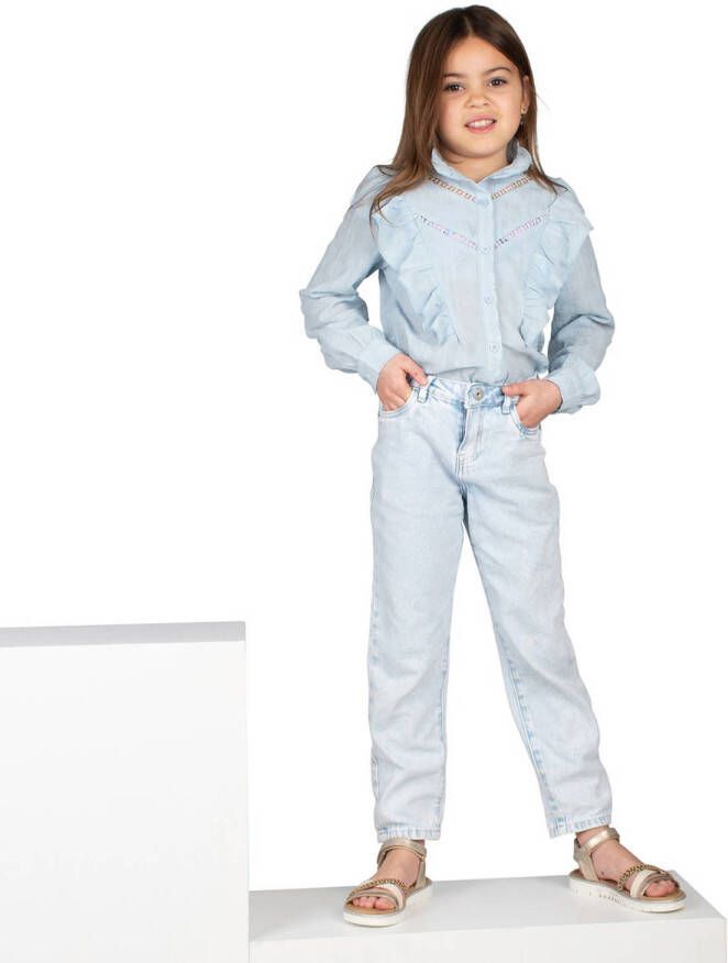 POSH by Poelman sandalen goud dierenprint