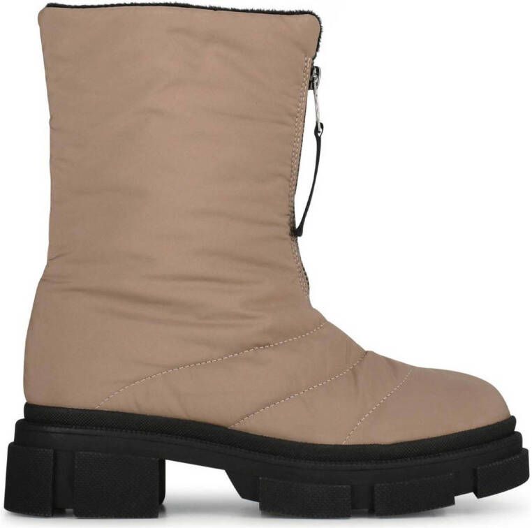 POSH by Poelman MOON Dames Snowboots Taupe