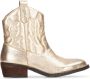 PS Poelman Bila leren cowboylaarzen goud Meisjes Leer Effen 36 - Thumbnail 1