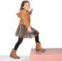 PS Poelman Bila suède cowboylaarzen cognac Bruin Meisjes Suede Effen 38 - Thumbnail 1