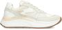 PS Poelman CHARU Dames Sneakers Wit Met Beige Combinatie - Thumbnail 1