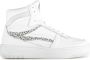 PS Poelman Esquimo hoge leren sneakers wit - Thumbnail 1