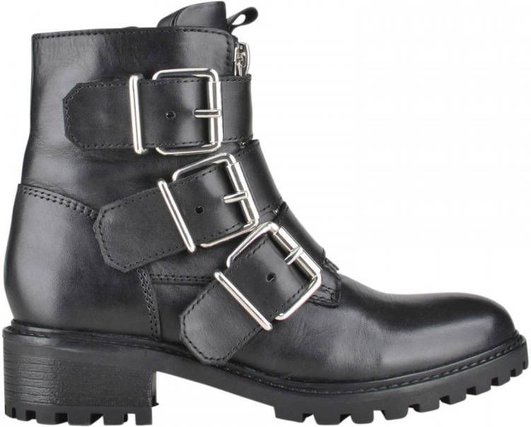 Poelman 13171 bikerboots zwart