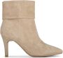 PS Poelman Clshn0069-03rpoe Enkellaarsjes Enkelboots met rits Dames Beige - Thumbnail 2