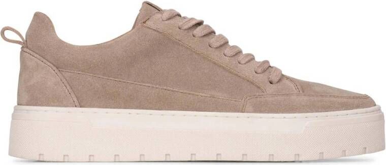 PS Poelman Ivar suède sneakers taupe