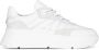 POELMAN leren sneaker met chunky zool Wit Leer Lage sneakers Dames - Thumbnail 1