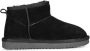 PS Poelman Lammy gevoerde suède enkelboots zwart Meisjes Suede Effen 31 - Thumbnail 1