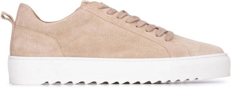 PS Poelman leren sneakers beige