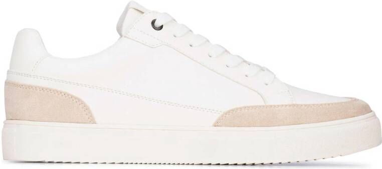 PS Poelman Levi sneakers wit beige