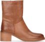 PS Poelman Linus Enkelboots Enkellaarsjes Dames Bruin - Thumbnail 2