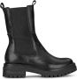 PS Poelman Monk leren chelsea boots zwart Meisjes Leer 31 - Thumbnail 1