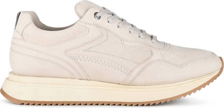 PS Poelman Nash nubuck sneakers beige