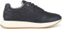PS Poelman Nash nubuck sneakers donkerblauw - Thumbnail 1