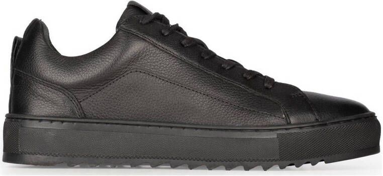 PS Poelman Nigel leren sneakers zwart