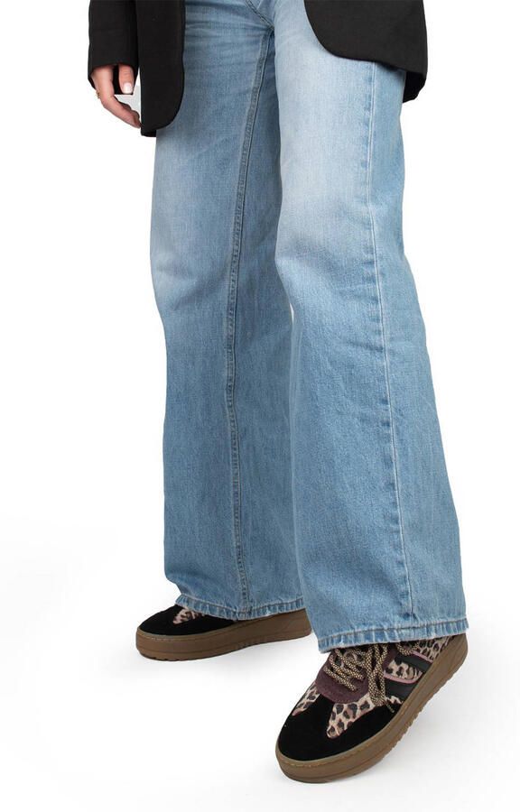 PS Poelman ANEMONE Dames Sneakers Wit Met Roze Combinatie - Foto 2