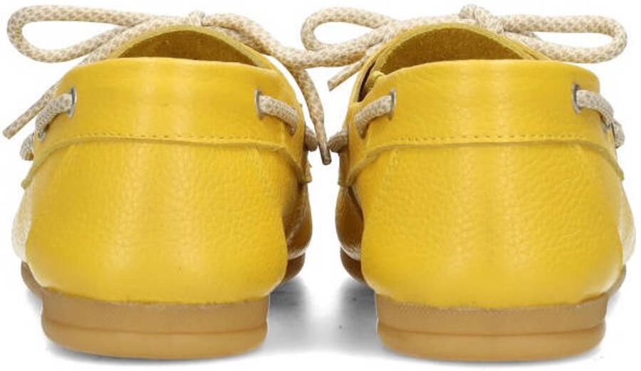 PS Poelman Callie leren bootschoenen geel - Foto 3