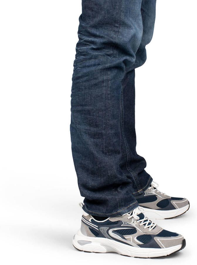 PS Poelman DEX Heren Sneakers Blauw met combinatie - Foto 3