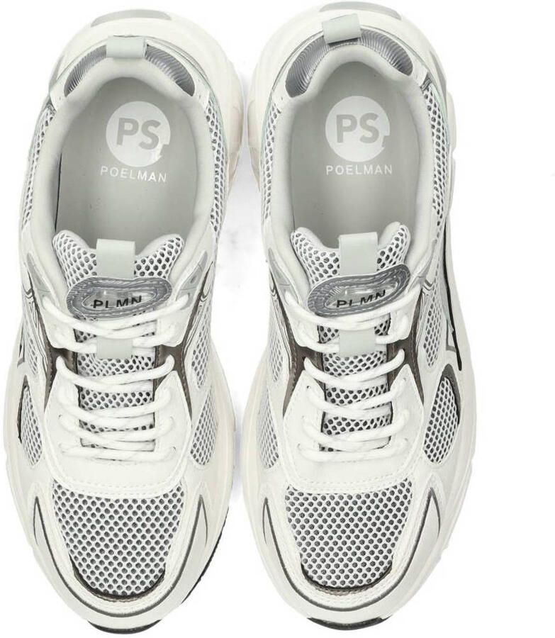 PS Poelman Dex Heren Sneakers Grijs met combinatie - Foto 2