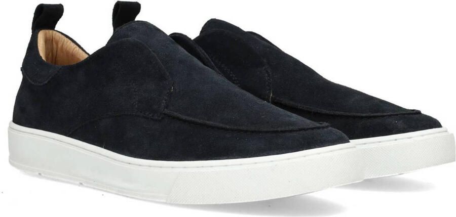 PS Poelman Gregory suède loafers donkerblauw - Foto 3