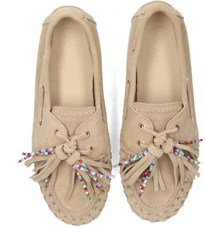 PS Poelman Iris suède bootschoenen beige - Foto 2