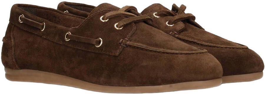 PS Poelman Mira suède bootschoenen donkerbruin - Foto 2