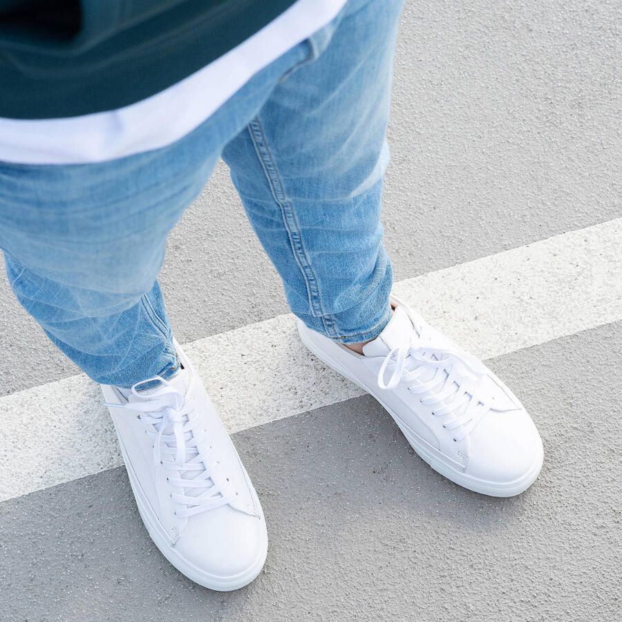 Poelman Lage Sneakers NERO Heren Sneakers