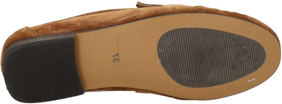 PS Poelman Sammy loafers met panterprint cognac - Foto 3