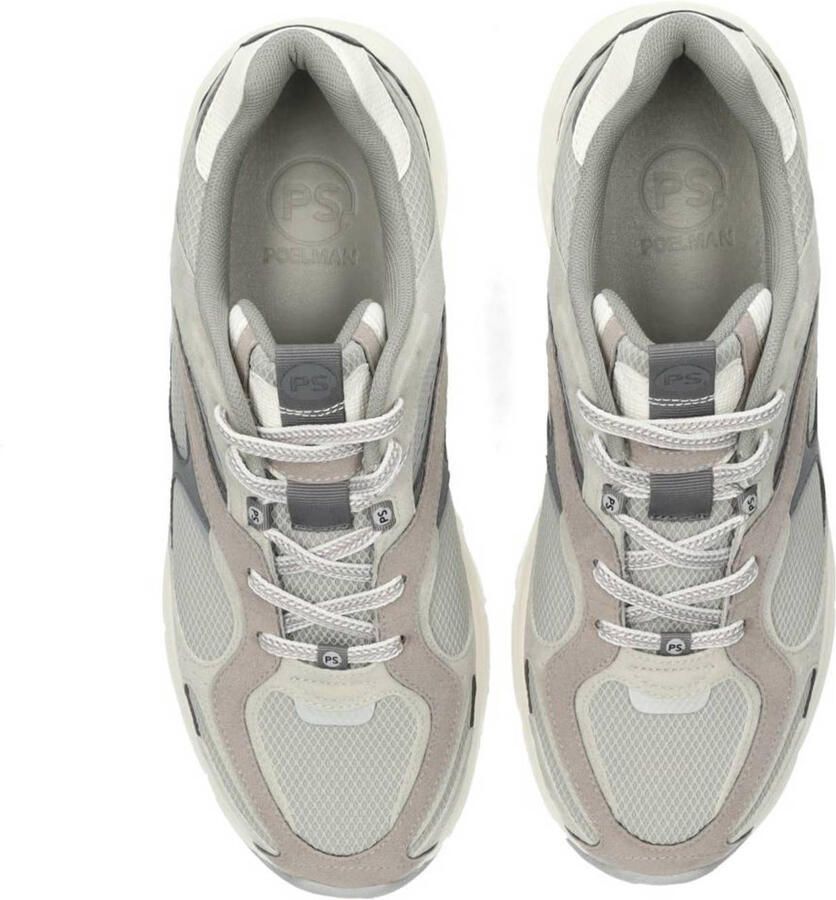 PS Poelman sneakers lichtgrijs