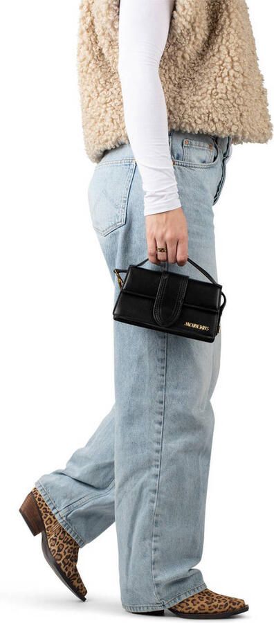 PS Poelman suède cowboylaarzen met panterprint bruin - Foto 2