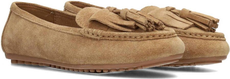 PS Poelman Taya suède mocassins lichtbruin - Foto 3