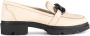 PS Poelman SOPHIE Dames Loafers met ketting Crème - Thumbnail 1