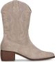 PS Poelman BABS Dames Western Laarzen Beige - Thumbnail 1