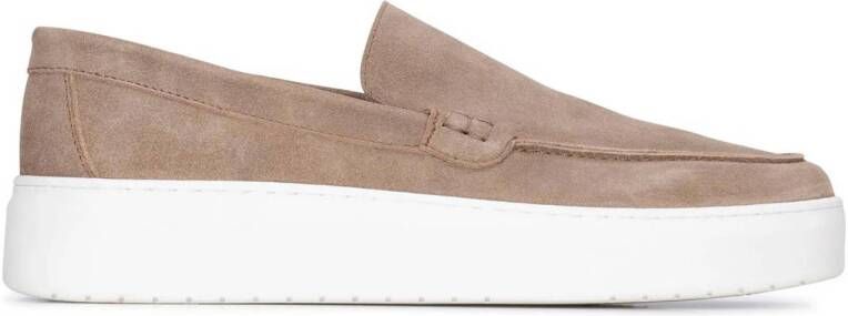PS Poelman suède loafers taupe