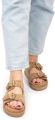 Poelman Platte sandalen MAG Dames - Bruin