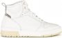 PS Poelman Teak hoge leren sneakers wit - Thumbnail 1