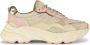 PS Poelman TOKIO Dames Sneakers Beige Multi - Thumbnail 1