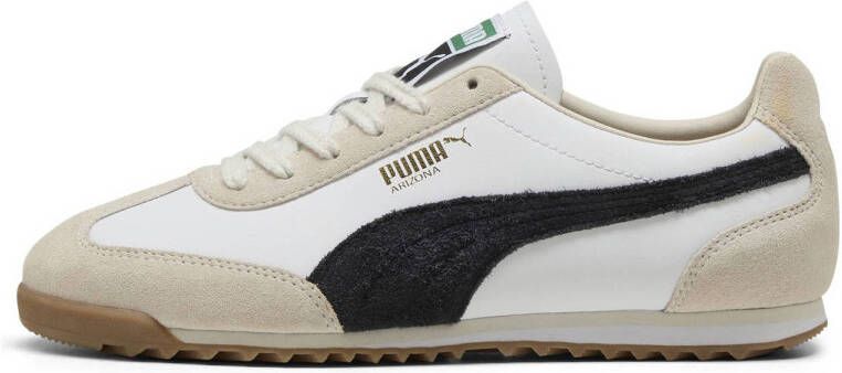 Puma Arizona Retro Schoenen Wit Maat: 38.5 Leer Foot Locker