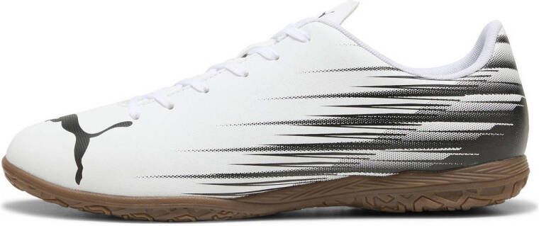 Puma Attacanto II IT senior voetbalschoenen wit zwart