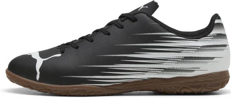 Puma Attacanto II IT senior voetbalschoenen zwart wit