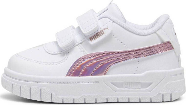 Puma Cali Dream Iridescent sneakers wit roze