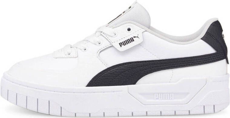 Puma Cali Dream leren sneakers wit zwart