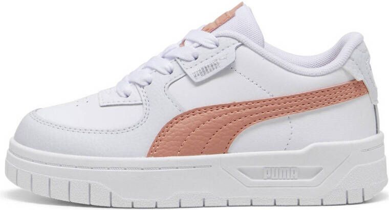 Puma Cali Dream Pastel sneakers wit lichtoranje