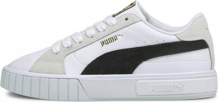 Puma Cali Star Mix sneaker wit zwart ecru