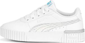 PUMA Carina 2.0 Mermaid kinder sneakers Wit Uitneembare zool