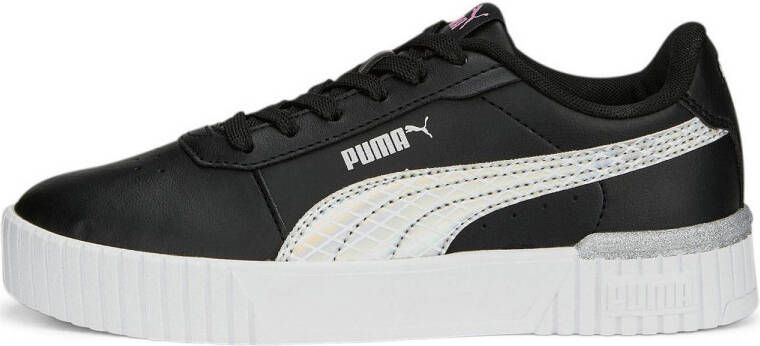 Puma Carina 2.0 Mermaid sneakers zwart lila zilver Imitatieleer 38
