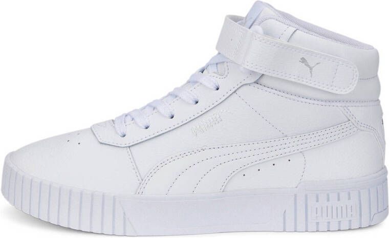 Puma Carina 2.0 Mid sneakers wit