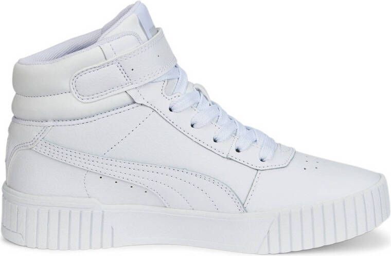 Puma Carina 2.0 Mid sneakers wit