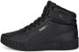 Puma Carina 2.0 Mid sneakers zwart Jongens Meisjes Imitatieleer Effen 36 - Thumbnail 1