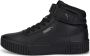 Puma Carina 2.0 Mid sneakers zwart Imitatieleer Effen 35 5 - Thumbnail 1